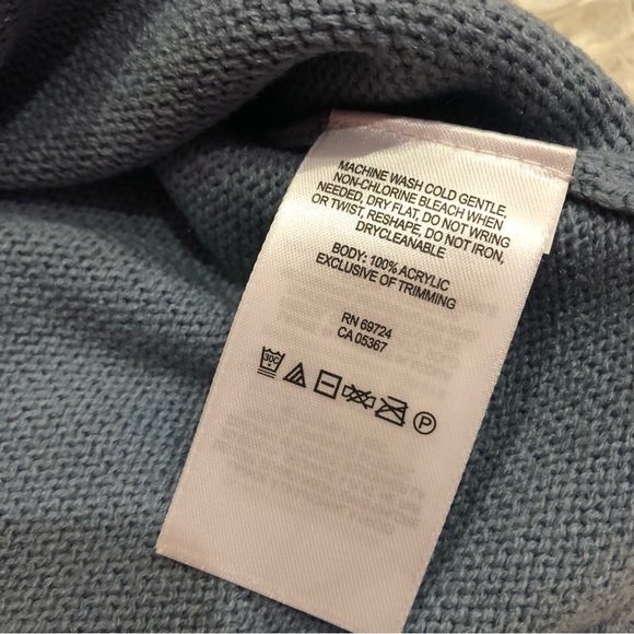 Columbia Snowflake Lotsa Loft Turtleneck Sweater Size M - Picture 5 of 7